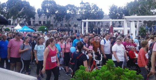 Strong numbers in ‘Walk for Life’ charity event